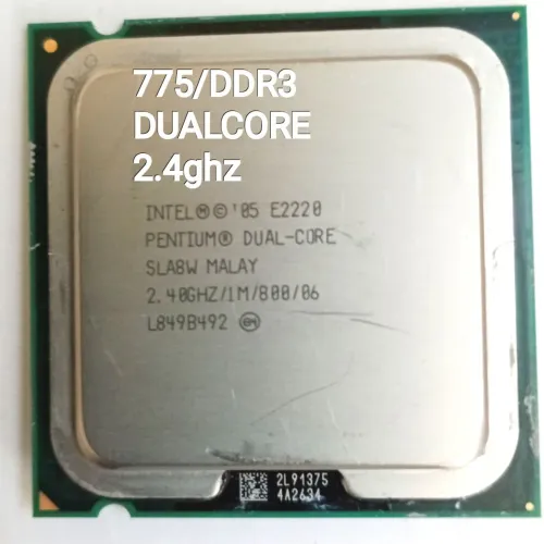 Processador Intel DUAL CORE 2.4ghz DDR3 