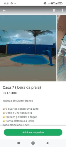 CASA EM MORRO BRANCO PRA ALUGAR (CARNAVAL)