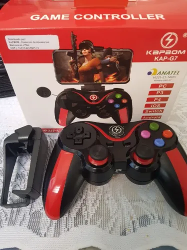 Controle Xbox 360/ PC/ Android + um controle bluetooth para Android / PC ambos funcionando