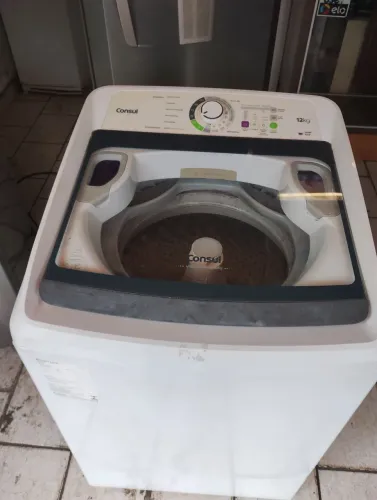 Lavadora 12kg enche e joga água fora 