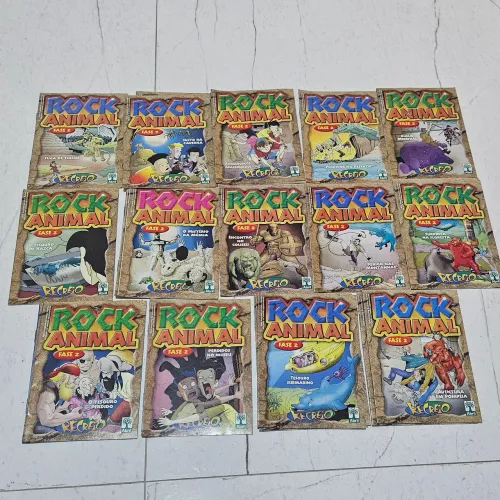 Gibis Rock Animal Fase 2 - 14 gibis - Revista Recreio