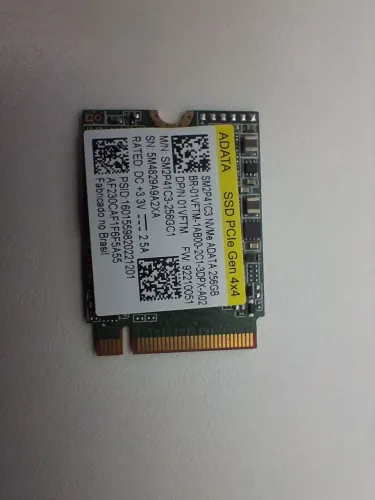 Ssd nvme 256gb
