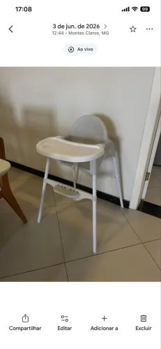 Cadeirinha de alimentação 