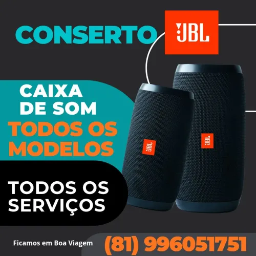 Conserto de som JBL