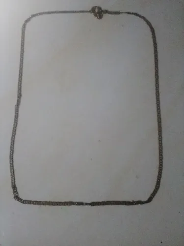 Corrente colar pra criança folheado a ouro