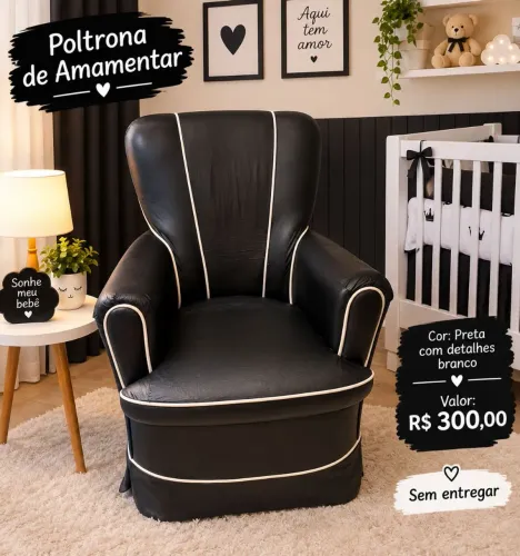 Poltrona  de amamentação 