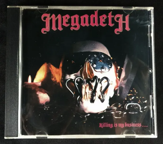 Cd Megadeth - Killing is My Business Raridade Importado Combat 1985 Thrash Metal