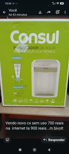 Purificador de água Consul