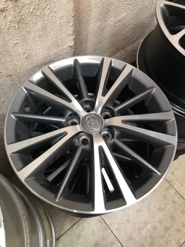 Jogo de Rodas Aro 16 Corolla 5x100 por 2100$ as 4 novas até 12x sem juros