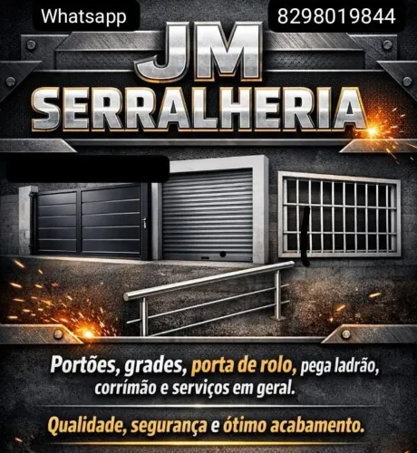 Fabricamos e reformamos o seu portão ou grades escadas corrimões e muito mais