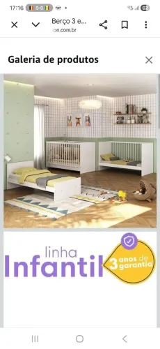 Berço/ cama 3 em 1