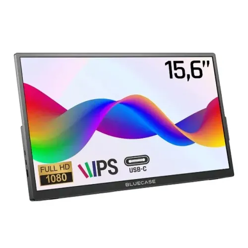 Monitor Portátil Bluecase 15.6'' Full Hd IPs USB-C Hdmi Novo Loja Coimbra Computadores