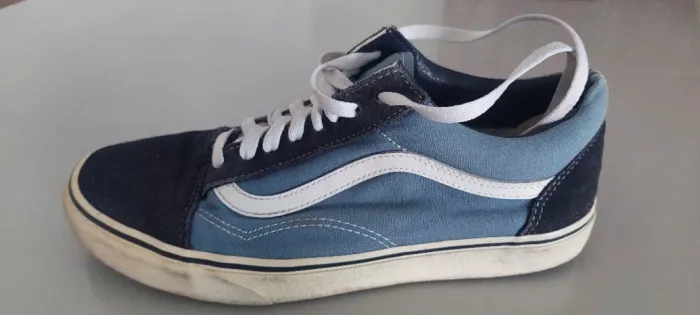 Vans azul lindas