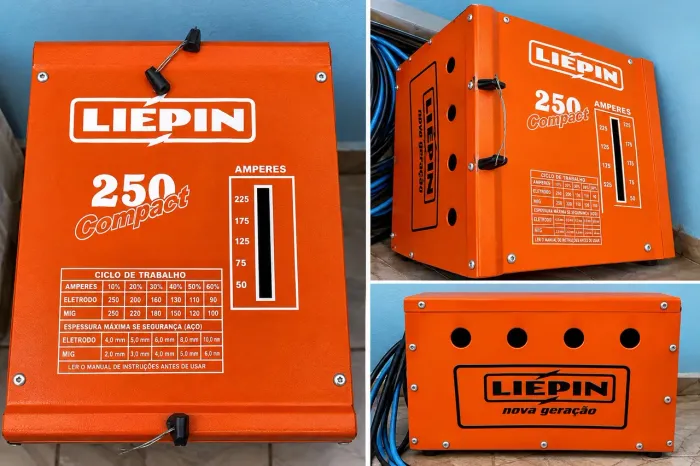 Máquina de solda 250 A