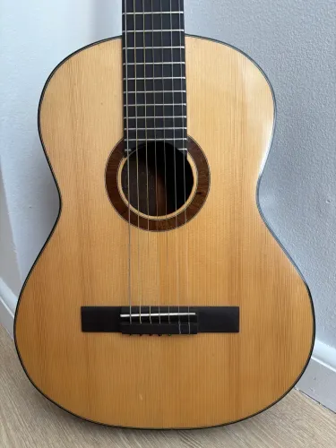 Violão 7 cordas de aço, feito por luthier
