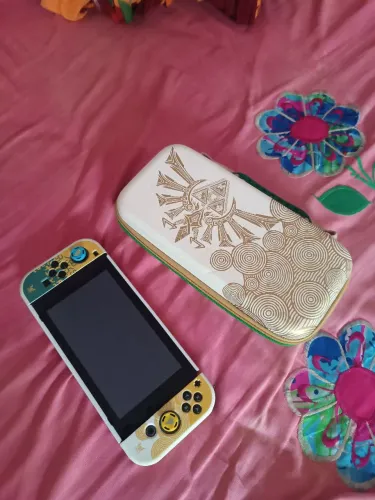 Nintendo Switch DESBLOQUEADO com caixa+ Case