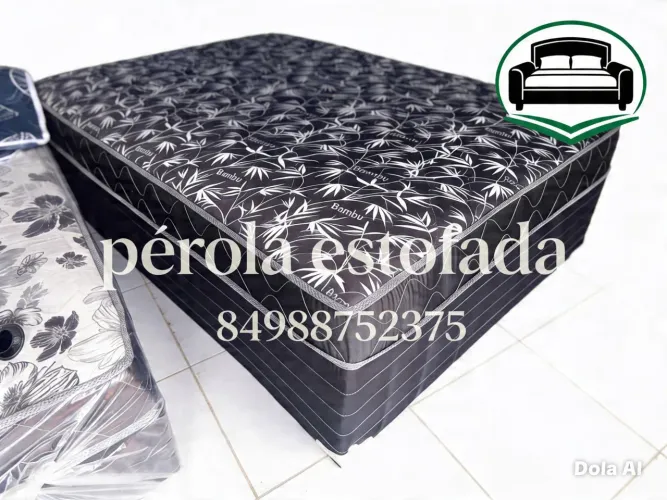 Cama box casal espuma d33