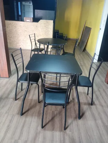 Mesa e cadeiras especiais para restaurante lanchonete bar pub padaria consulte valores 