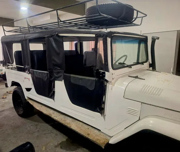 Toyota Band.Jipe Capota de Lona Diesel 1997