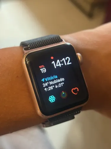 Apple Watch série 3 de 38mm em ótimo estado