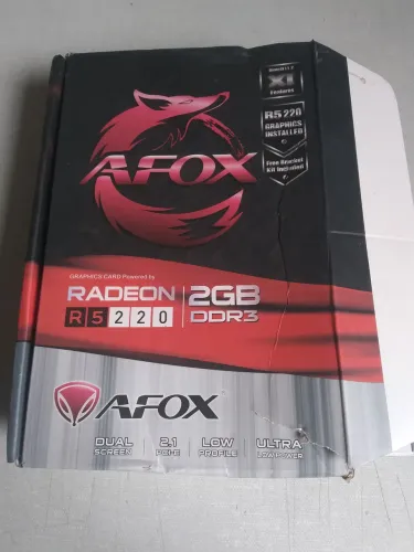 Placa de vídeo afox radeon R220