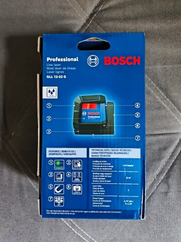 Nível a laser Bosch GLL 12-22 G