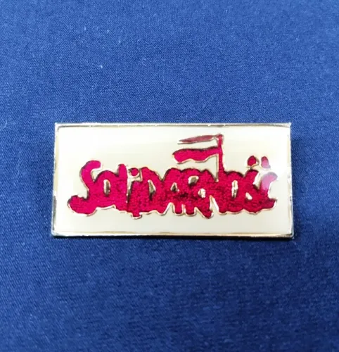 Broche PIN Solidarnösc Raridade único no Brasil original em perfeito estado
