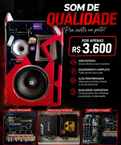 Vendo Caixa de som 