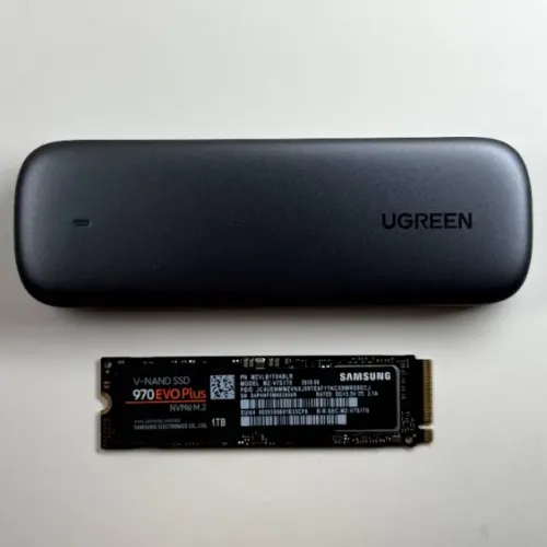 SSD Externo 1 TB Samsung 970 Evo Plus NVMe 3.500 MB/s USB HD Portatil Camera Foto Filmagem