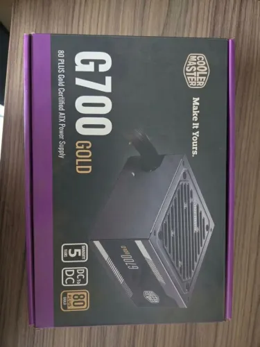 Fonte Cooler Master G700 Gold 700W 80 Plus Gold