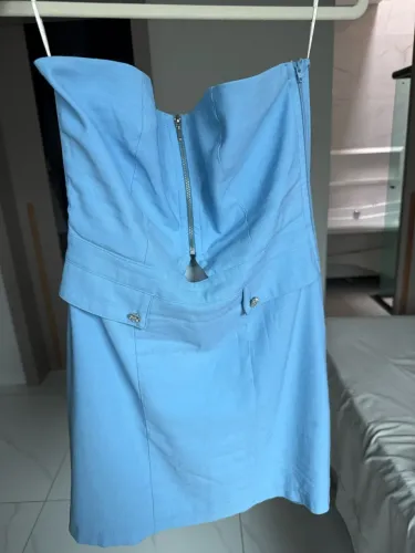 Vestido tomara que caia