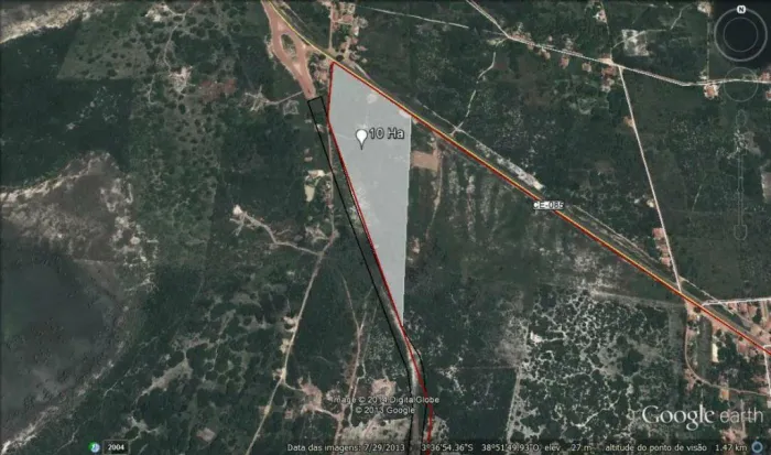 Terreno à venda, 1000000 m² por R$ 9.000.000,00 - Centro - Pecém/CE
