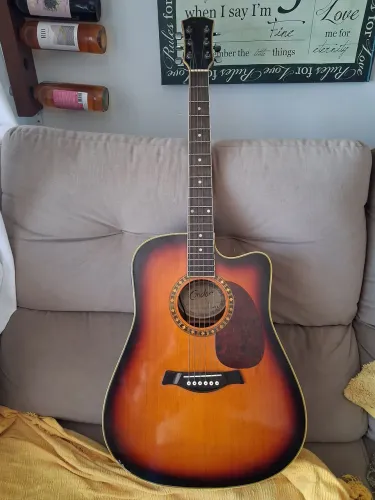 Violão Eletroacústico Condor SD10CE BS - Ex-propriedade do Bluesman Alisson dos Anjos