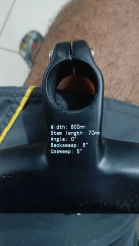 Guidon integrado fibra de carbono tsw quest