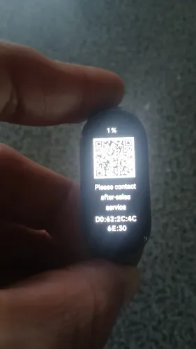 Mi Band 8 defeito