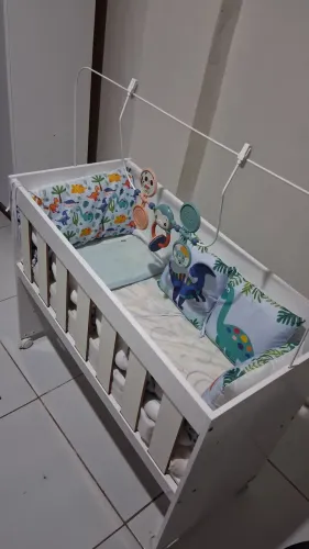 Mini berço completo a venda