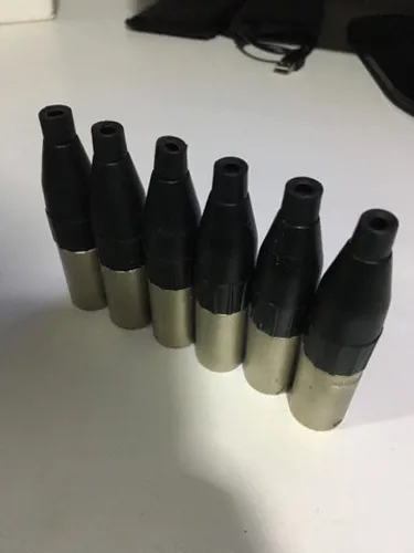 Conector xlr macho amphenol
