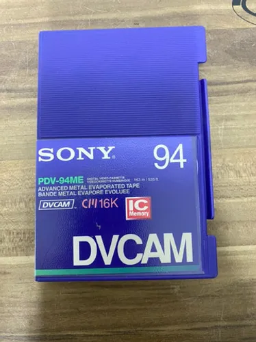 Fita Dvcam Sony 94 Pdv-94me Funcionando 100%!!
