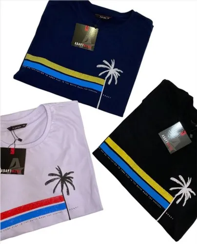 Gola Careca Estampada Masculina