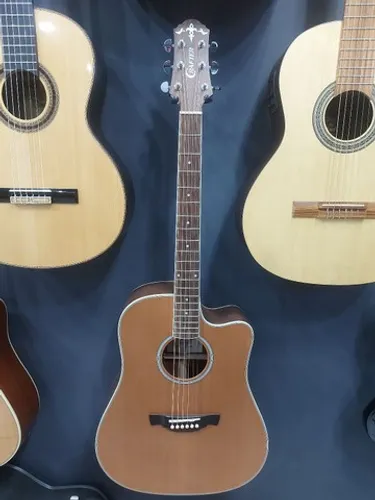 Violão Crafter DE7/N tampo maciço - loja oficial