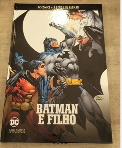 Hq Batman e Filho coleção A Lenda do Batman Planeta Agostini