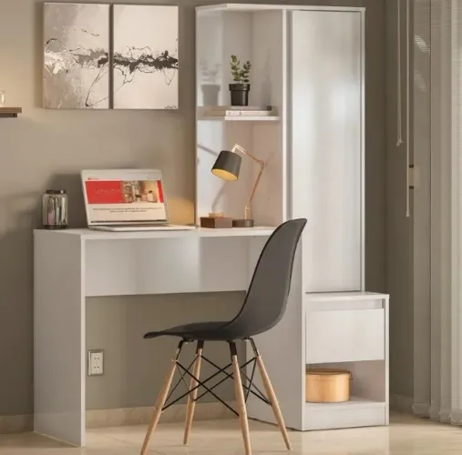 Escrivaninha c/ Armário Morada - Nova - Fazemos Entrega