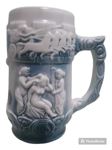 Caneca para cerveja de porcelana