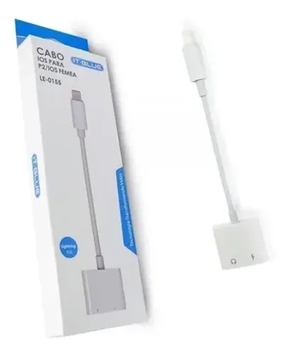 Adaptador cabo IOS Para P2/IOS Femea