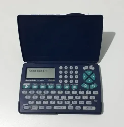 AGENDA CALCULADORA CIENTÍFICA ELETRÔNICA SHARP EL-6810 