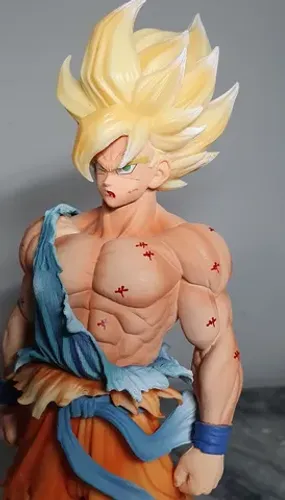 Goku super sayajin namek 28cm kakaroto lendário