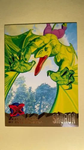 1995 Fleer Ultra Sauron Brotherhood of Evil Mutants - card carta marvel clássica X-MEN