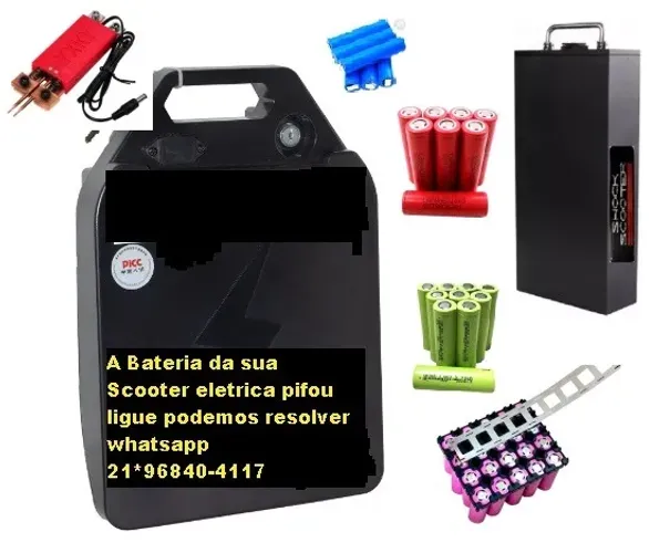 Consertamos Bateria de Scooter Lithiun