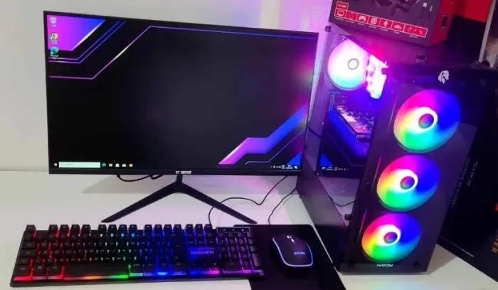 Computador completo Monitor 24pl core i5 16 ram