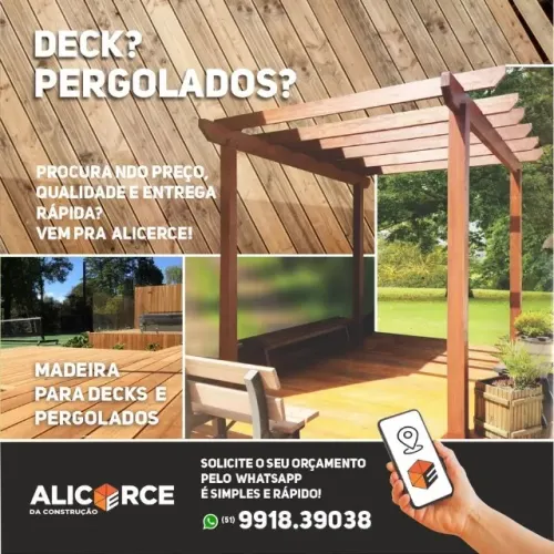 Pergolados - Madeiras para Pergolados